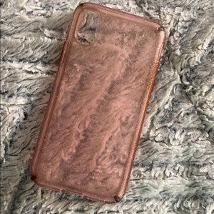 iPhone X speck glitter case